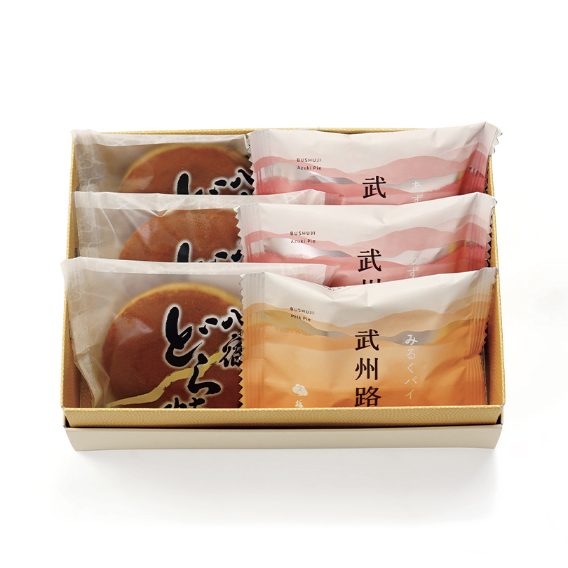 武州路・八宿どら焼詰合せ6個入 | 【梅林堂】-公式オンラインショップ