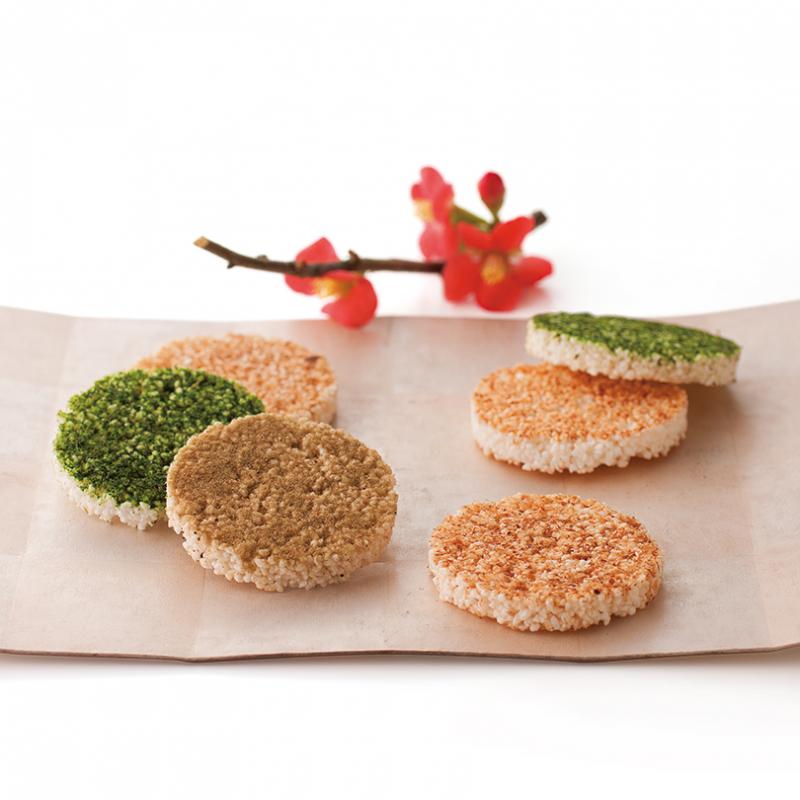 彩のさくさく 6枚入 | 【梅林堂】-公式オンラインショップ